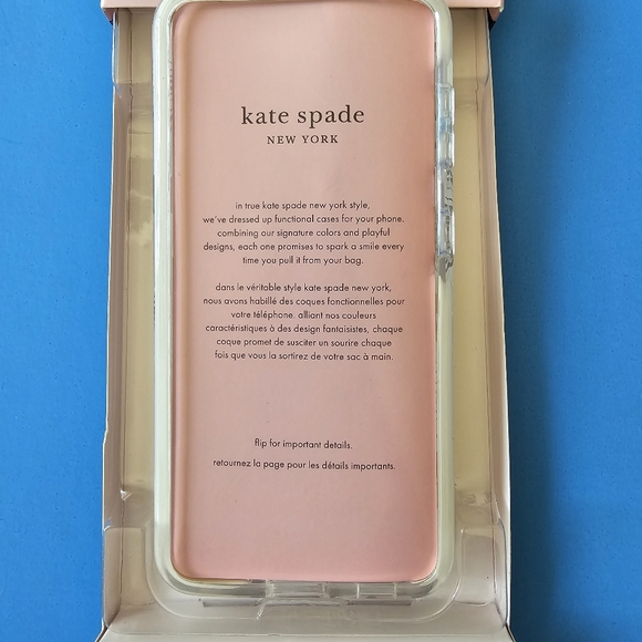 Galaxy S21 5G - Kate Spade New York Case (HOLLYHOCK FLORAL) - Picture 4 of 4